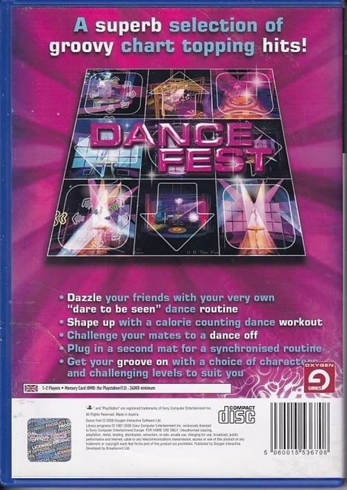 Dance Fest - PS2 (B Grade) (Genbrug)